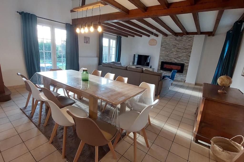 La Villa Du Lac A Mesnil Saint Pere المظهر الخارجي الصورة